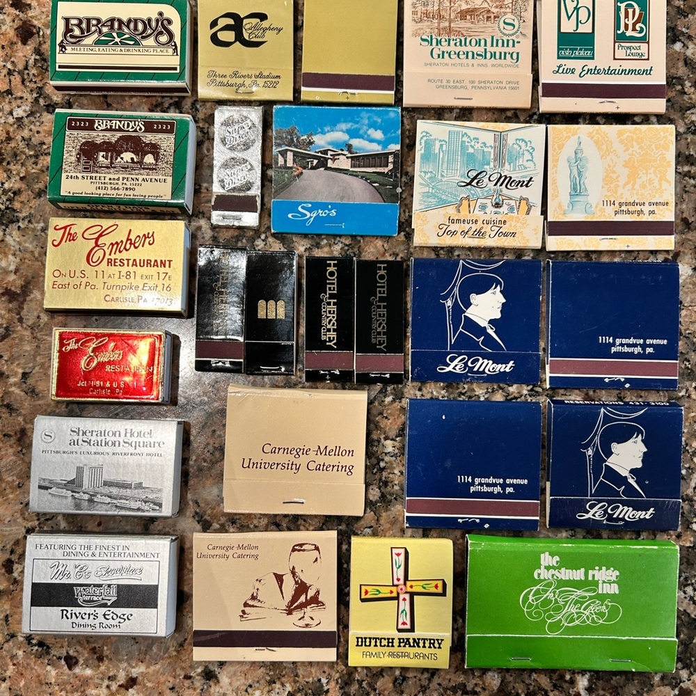 Assorted Matchbook Collection